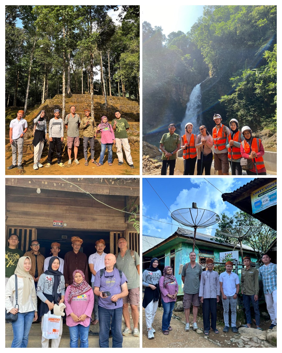 Geotourism Visit by French Tourists