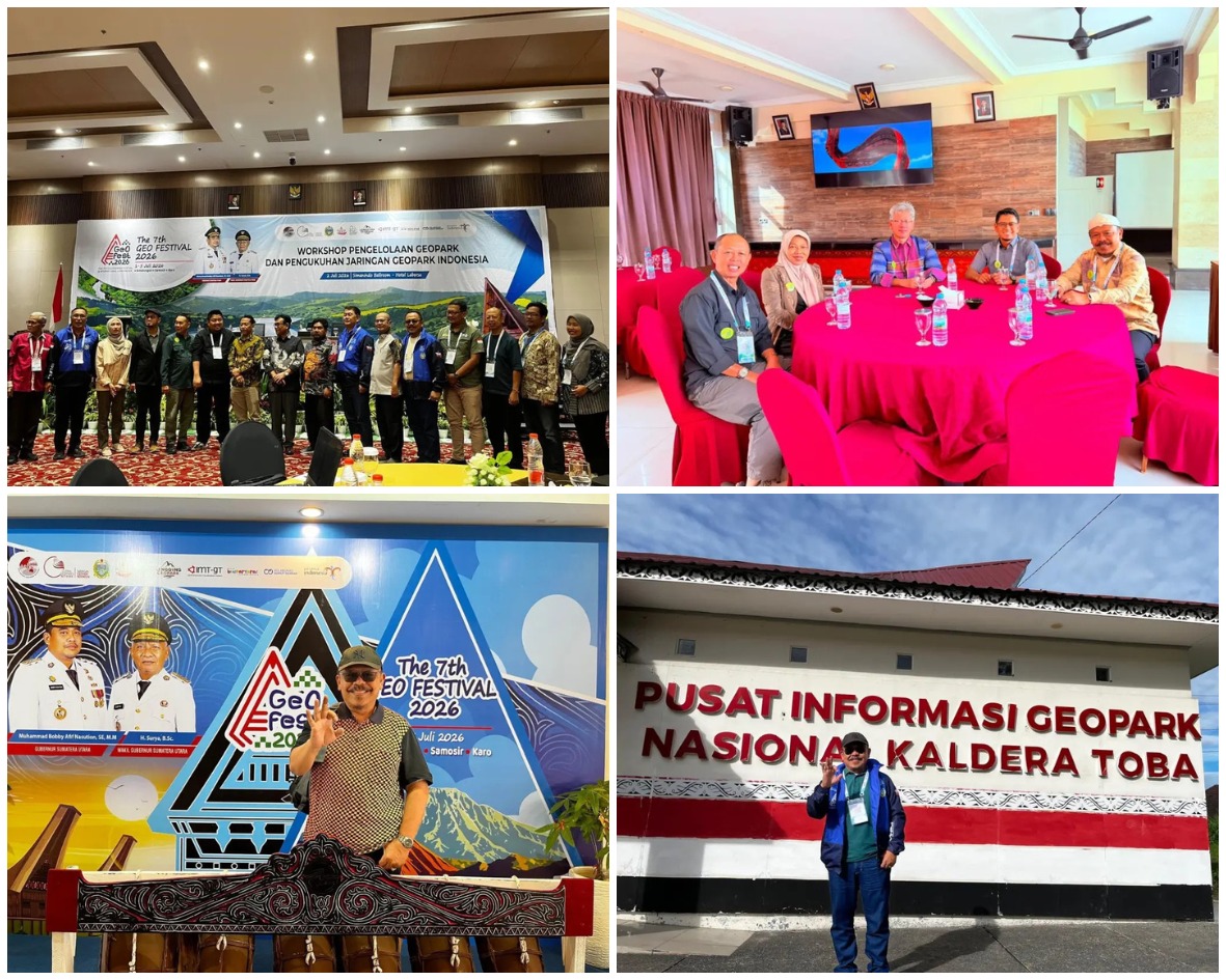 The 7th Geotourism Festival 2026 di UGGp Toba Caldera