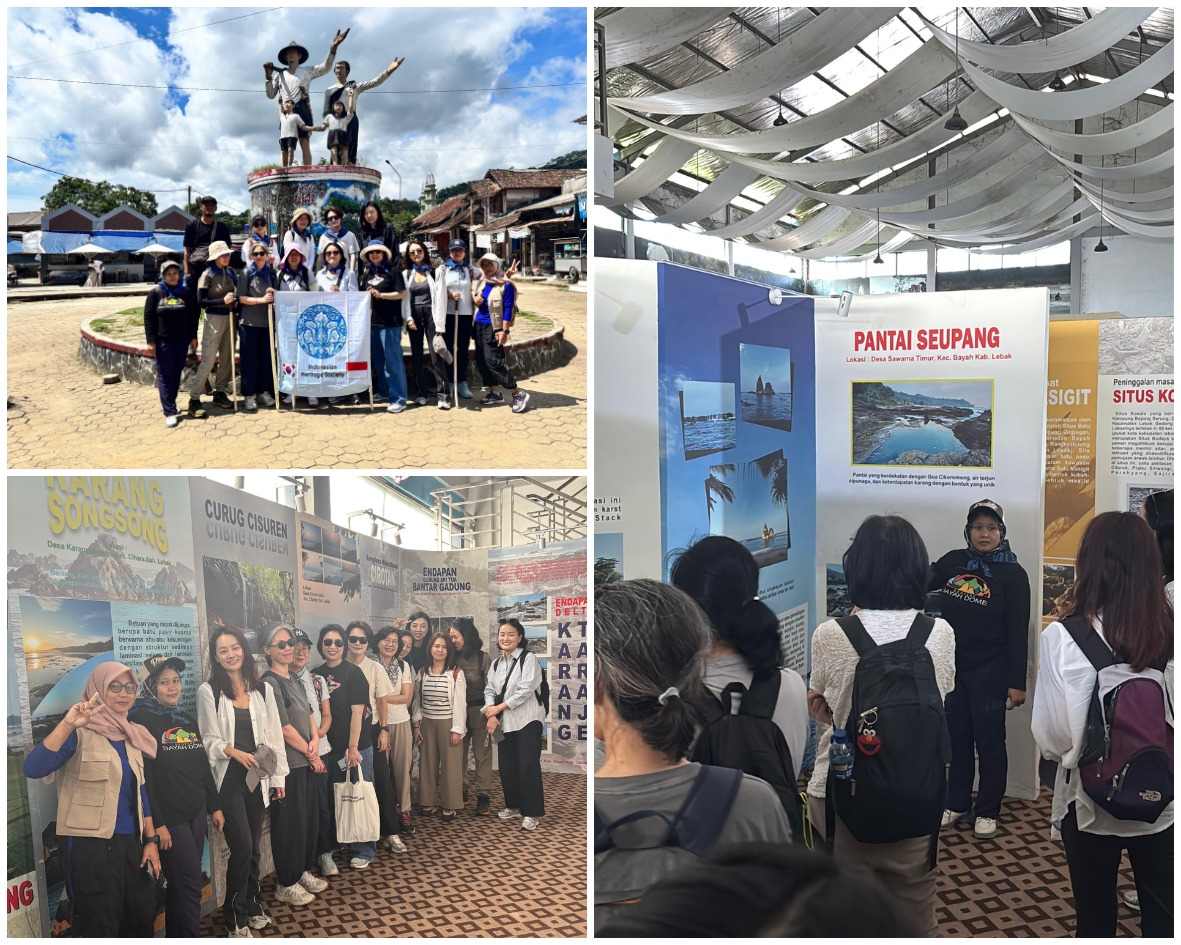 Visit by the Indonesian Heritage Society Korea